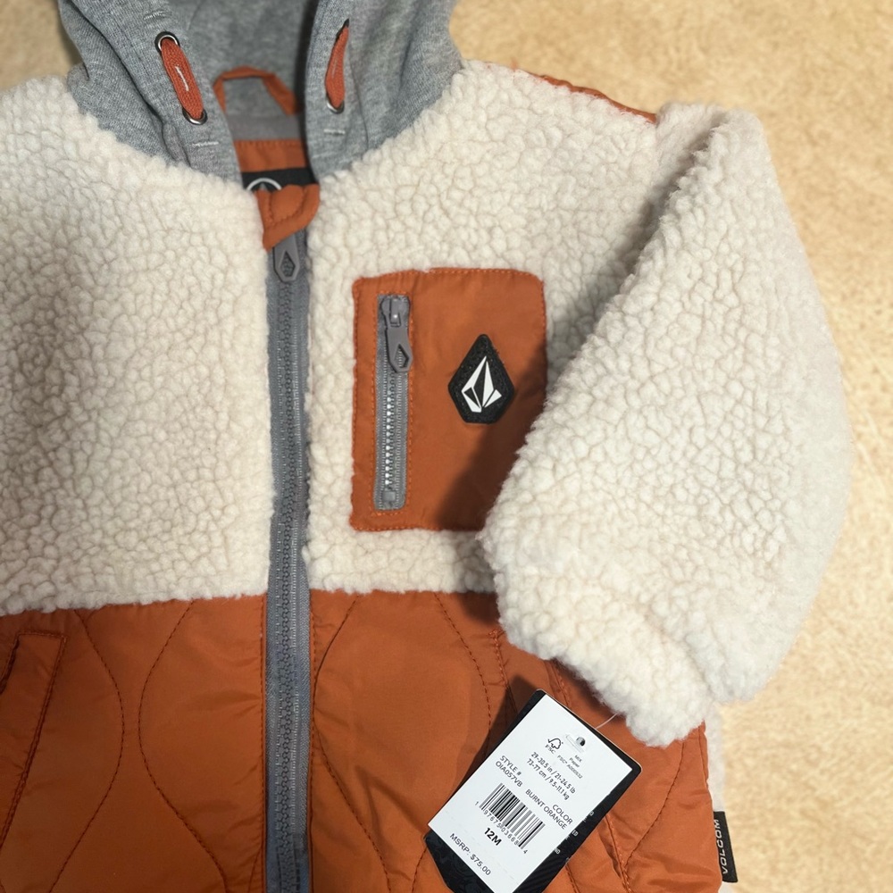 Volcom baby Sherpa jacket